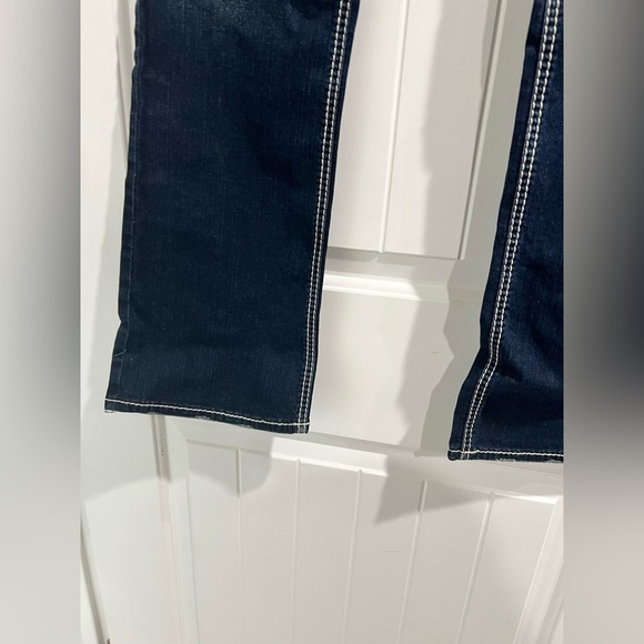 NEW NWT suki mid slim boot silver Jeans 30/33 30x33 - Picture 5 of 13